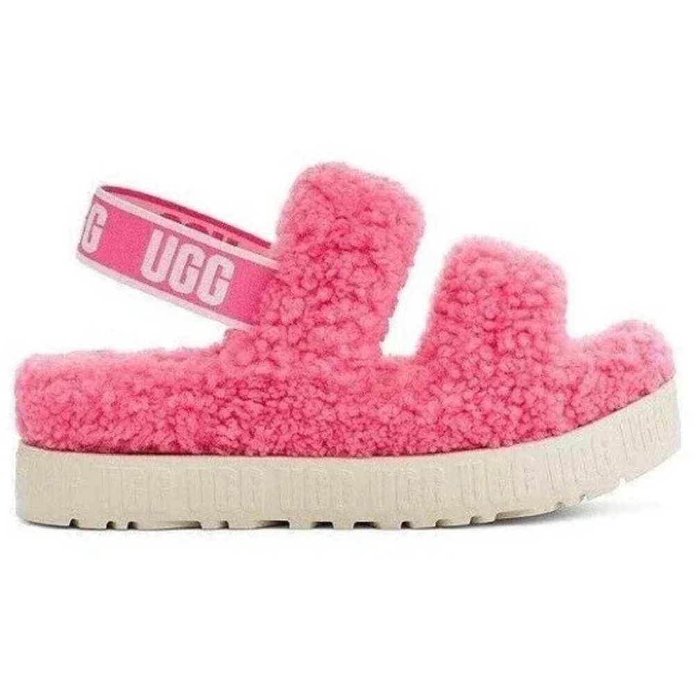 UGG Oh Fluffita Slides Pink Rose💖